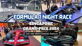 Formula 1 Singapore Grand Prix Car Display 2024