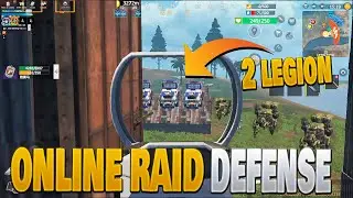 ONLINE RAID DEFENSE  JUMP SERVER 7 HRS BEFORE BADGE DROP PART 2 PUSSHY LEG LAST ISLAND OF SURVIVAL