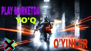 PLAY MARKETDA YO'Q TOP 4TA O'YINLAR/ANDROID UCHUN