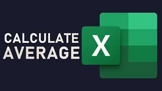 How To Calculate Average of Rows & Columns - MS Excel