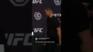 🤝 Nate Diaz recognizes Valentino Shevchenko