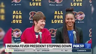 Indiana Fever president stepping down