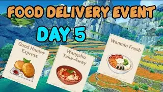 While Its Warm Event Day 5 - Genshin Impact Food Delivery