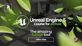 Unreal Engine 5 Tip  –  Foliage tool (English Audio)