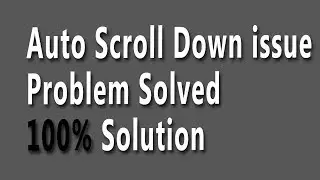 Windows 10 Auto Mouse Scrolling Down Problems❤️Solved