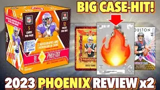 *THIS BOX WAS INSANE (HUGE CASE-HIT)! 😱🔥* 2023 Panini Phoenix Football FOTL Hobby Box Review x2