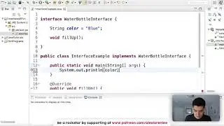 Java Interface Tutorial #78