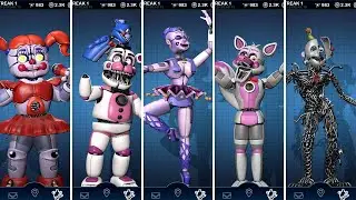 FNAF Sister Location Workshop Animations