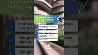 Boleh jawab soalan tadi? Jom tengok peserta lain bertanding dalam gameshow ni.