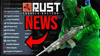 RUST CONSOLE NEWS Graphics Update, 120 FOV & NEW Server Regions