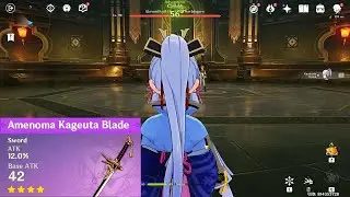 C0 [Lvl 80] Ayaka (w/ Free Sword) vs Lvl 90 Childe