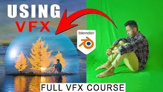 Green Screen VFX Breakdown using Blender | Blender VFX