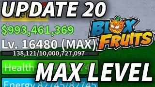 Blox Fruits UPDATE 20 Getting MAX Level Best way!