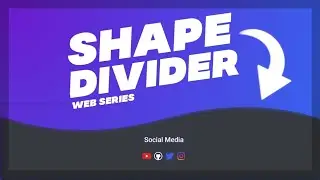 Create A Shape Divider Using HTML And CSS