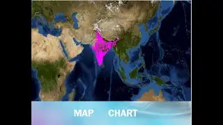 Creating Map Visuals by using python pyplot and matplotlib