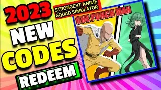 All *Secret* Strongest Anime Squad Simulator  Codes 2023 | Codes for Strongest Anime Squad Simulator