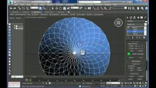 Making a ice cream cone in Autodesk 3ds max