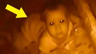 Toddler Tells Mom He Sees Face At Night, Mom Checks Monitor