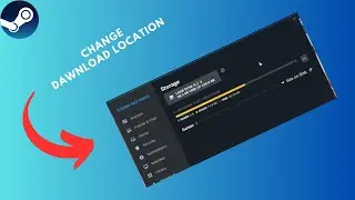 How to change download location on steam