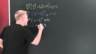 Solving Linear DE's with Repeated Real Roots.mov
