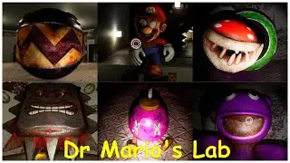 Dr Mario's Lab playthrough Gameplay (Mario Horror Game)