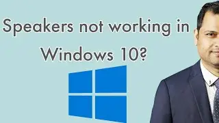 Speaker not working in windows 10 | unable to hear sound from PC - solved