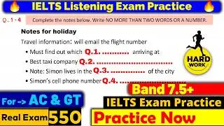 IELTS Listening Practice Test 2024 with Answers [Real Exam - 550 ]