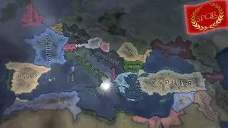 Битва за Римскую Империю! HOI4 Timelapse | MC_MYXA