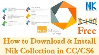 How to Install Nik Collection Plugin in Photoshop CC/CS6 Update link 2018 Free Download (NKGraphicx)