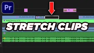 How to Instantly Stretch a Video to Any Length in Premiere Pro #shorts