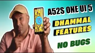 samsung a52s one ui 5 update features & quick review