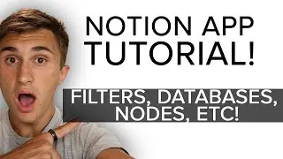 Advanced Notion Tutorial: How to Build Databases in Notion! (Filters, Relations, Databases)