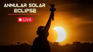 LIVE: Watch The Ring of Fire: Annular Solar Eclipse 2023