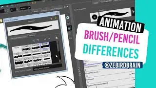 TOOLS - Brush vs Pencil Tools (Harmony 17)