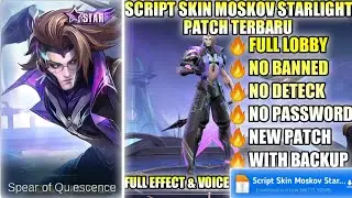 Script Skin Moskov Starlight Violet Spear No Password | Full Effect Voice | New Patch