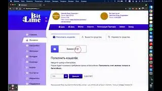 BitLime - пополнение кабинета