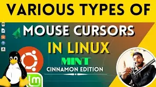 Customize your mouse cursors☝ in linux PC |  linux_Mint | Cinnamon Edition | in Hindi 🔥|