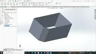 CHAMFER SURFACE HINDI SOLIDWORKS  #chamfer_surface_solidworkes