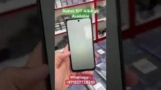 Redmi 10T 4/64 gb Good Quality Available 