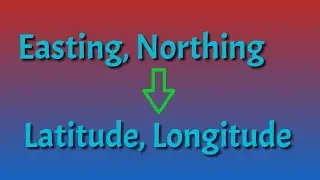 Northing Easting To Lat Long