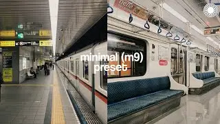 Minimal (M9) filter | Instagram feed theme | vsco filters tutorial