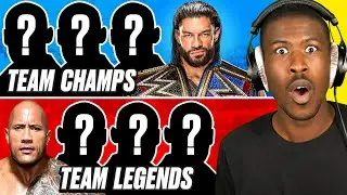 WWE 2K22 - 4 CHAMPIONS vs 4 LEGENDS!