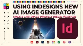 How to Use the New Adobe InDesign Text to Image Feature (Free Stock Images Directly in InDesign!!!!)