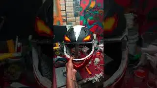 HJC Antivenom helmet theme Airbrushing