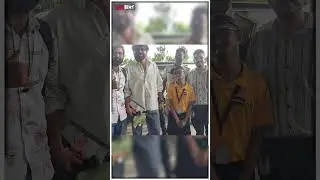 Nagarjuna with same physically challenged fan who was pushed by the bodyguard! 