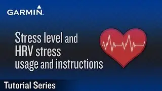 Tutorial - Stress level and HRV stress usage and instructions