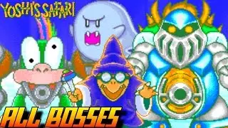 Yoshis Safari - All Bosses (No Damage)