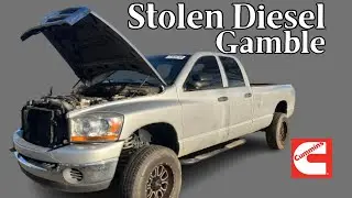 I bought a stolen Cummins Diesel at Copart.