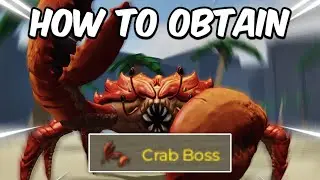 🦀How to Get CRAB BOSS MOVESET in The Strongest Battlegrounds