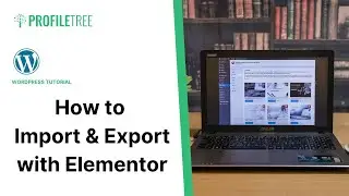 How to Import and Export with Elementor | WordPress | Elementor | WordPress Tutorial